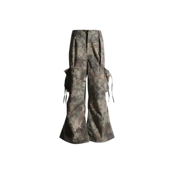ZXZA Jeans Women's Brown Crocodile