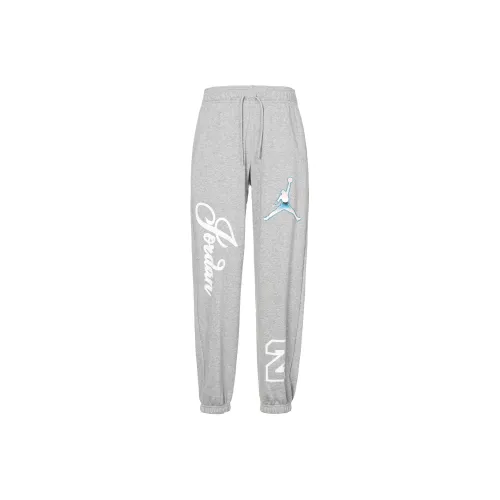 Jordan Knitted Sports Pants Women's Gray