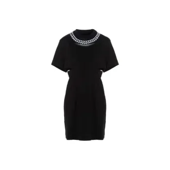 Givenchy Chain Printed Crewneck Mini Dress