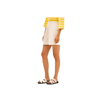 HERMES SS21 Casual Shorts Women's White