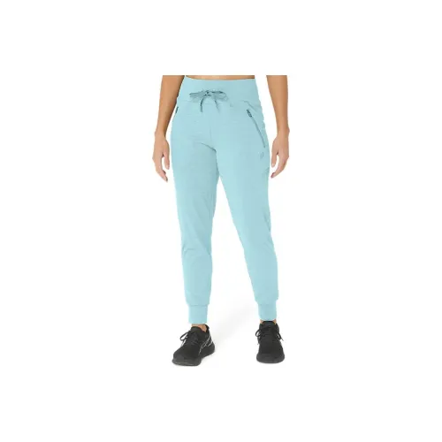 Asics Knitted Sweatpants Women's Blue