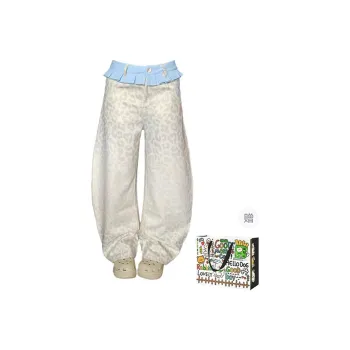 HAPG Casual Pants Women's Leopard Print