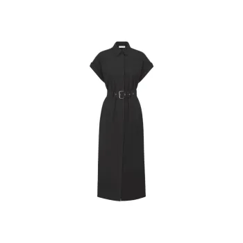 DIOR SS24 Short-Sleeved Dresses Women's Black