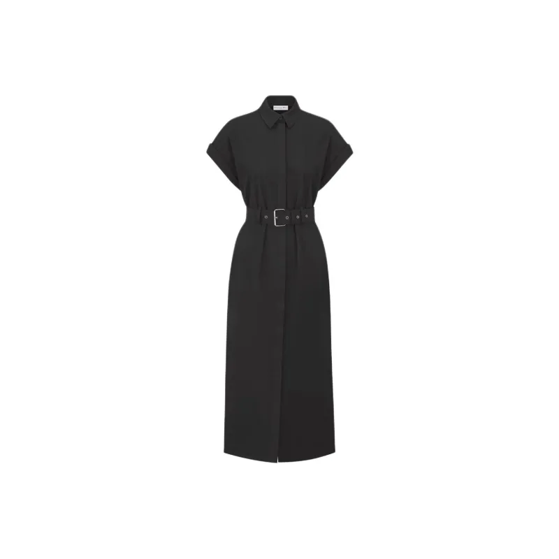 DIOR SS24 Short-Sleeved Dresses Women's Black-0