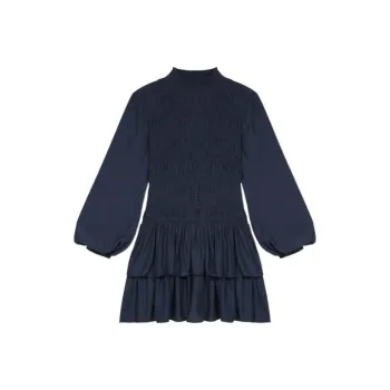 Maje Long-Sleeved Dresses Women's Dark Blue