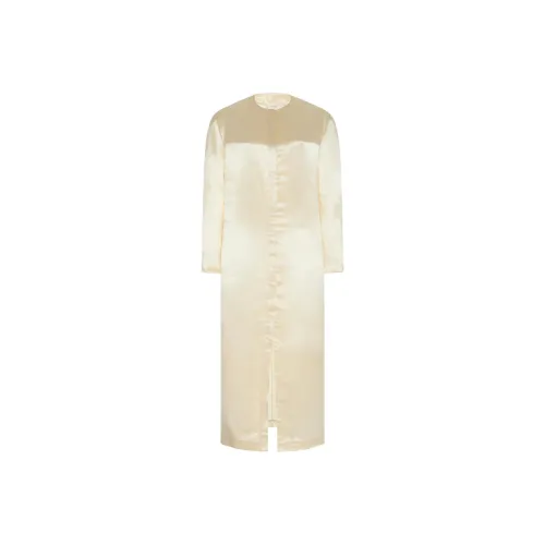 THE ROW SS24 Long-Sleeved Dresses Women's Milk White