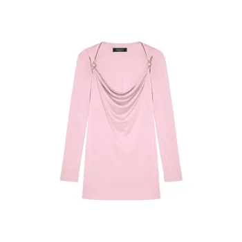 VERSACE Long-Sleeved Dresses Women's Pink