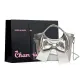 Silver+Shopping Bag