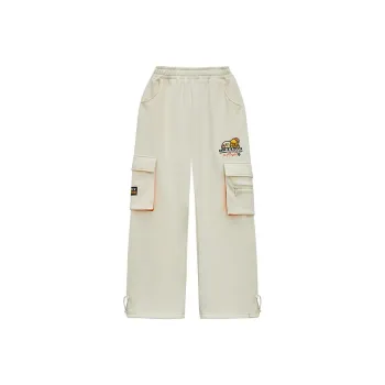 B.Duck x Bebe Cargo Pants Women's Ecru