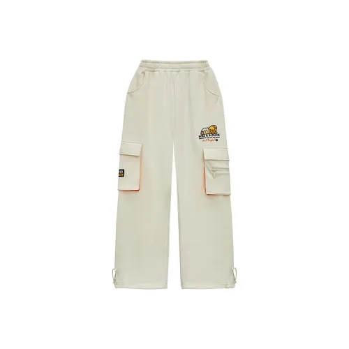 B.Duck x Bebe Cargo Pants Chicago Women's Ecru