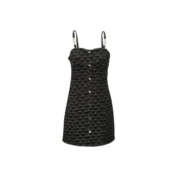ONLY Slip Dresses Women's Dark Denim Gray