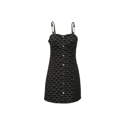 ONLY Slip Dresses Women's Dark Denim Gray