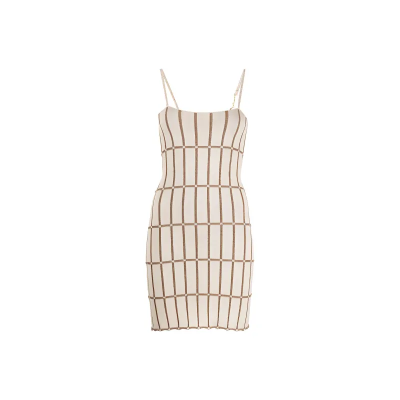 Jacquemus Slip Dresses Women's Khaki-0