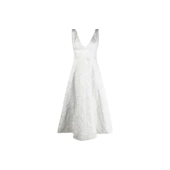 PHILOSOPHY DI LORENZO SERAFINI Floral Embroidered Sleeveless Dress