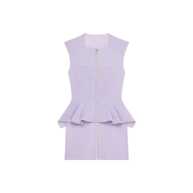 Givenchy Sleeveless Dress Women's Purple-0