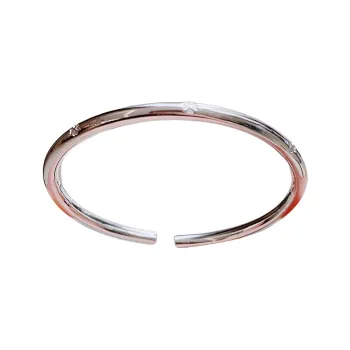 HAOYINFANG 999 Fine Silver Bangles Women's