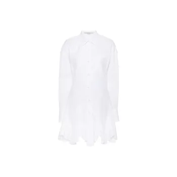 Stella McCartney Ruffled Mini Shirt Dress