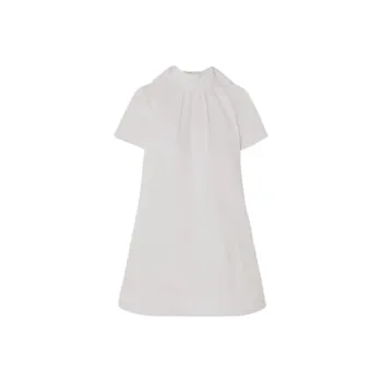 Staud SS24 Short-Sleeved Dresses Women's White