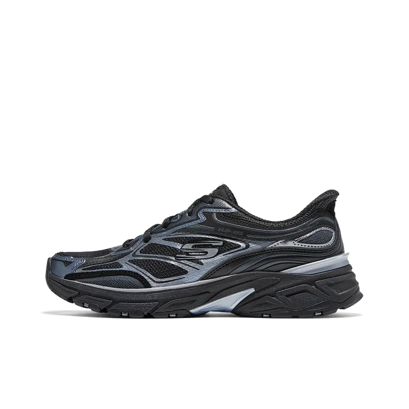 Skechers Low Top Chunky Sneakers Women's Black-0