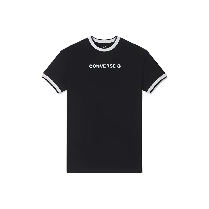 Converse Short Sleeved Dresses Women's Black-0