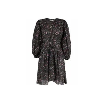 ISABEL MARANT Long-Sleeved Dresses Women's Black