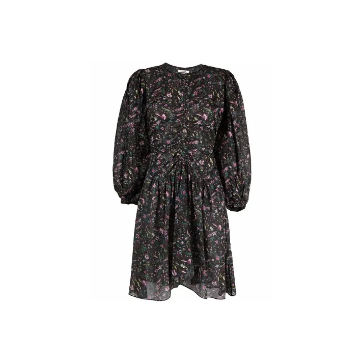 ISABEL MARANT Long-Sleeved Dresses Women's Black-0