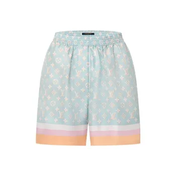 LOUIS VUITTON FW23 Casual Shorts Women's Blue