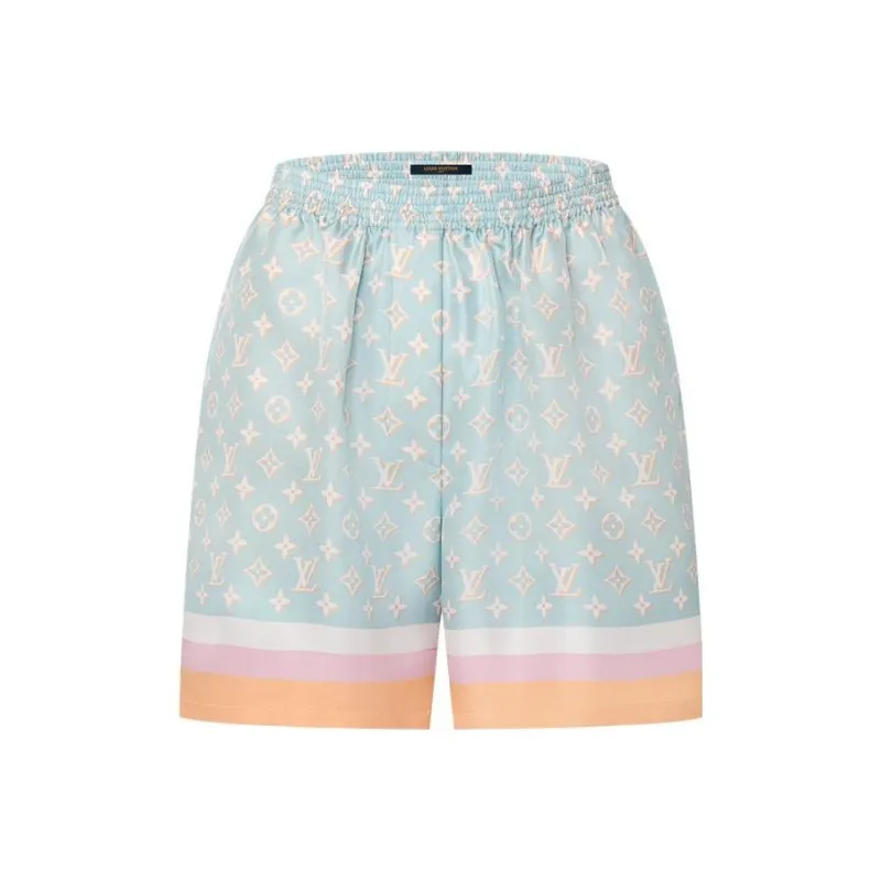 LOUIS VUITTON FW23 Casual Shorts Women's Blue-0