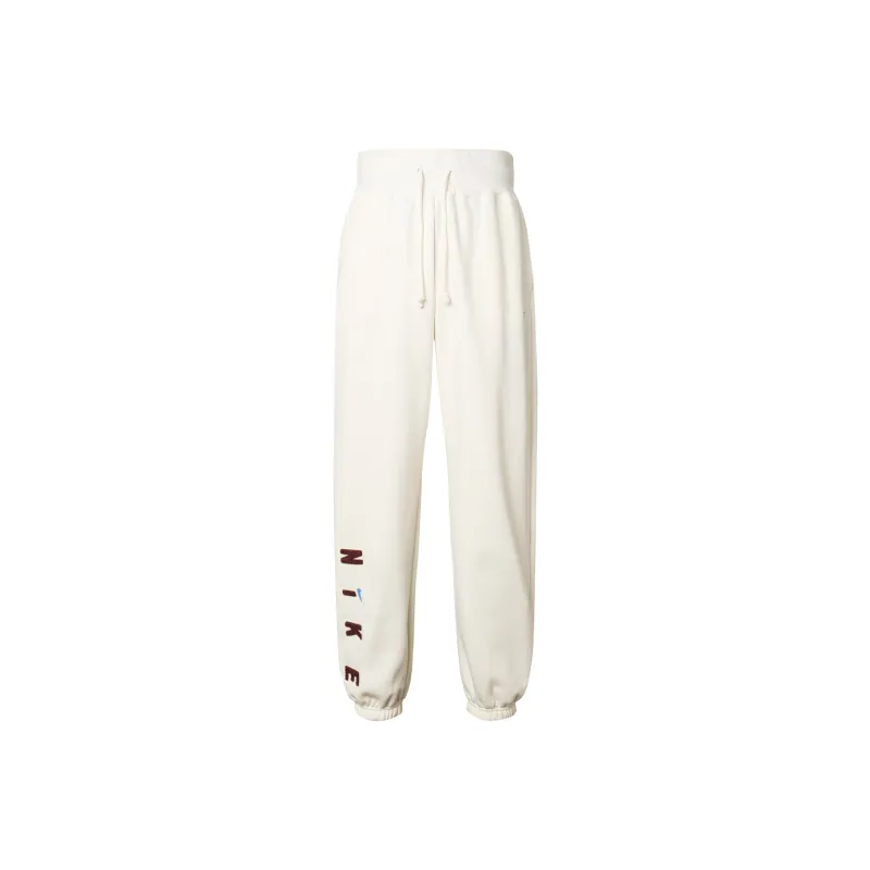 Nike Knitted Sports Pants Women's White-0