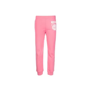 MOSCHINO Teddy Bear Organic Cotton Track Trousers