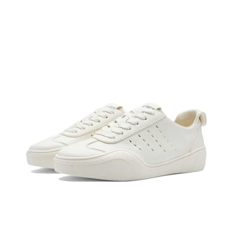 NINE WEST Low Top Casual Shoes Women's White-2