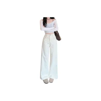 SISC Jeans Women's White