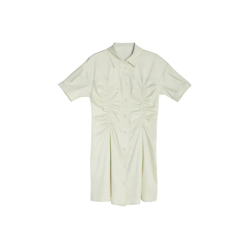 Fstudio Short Sleeved Dresses Women's Green-0