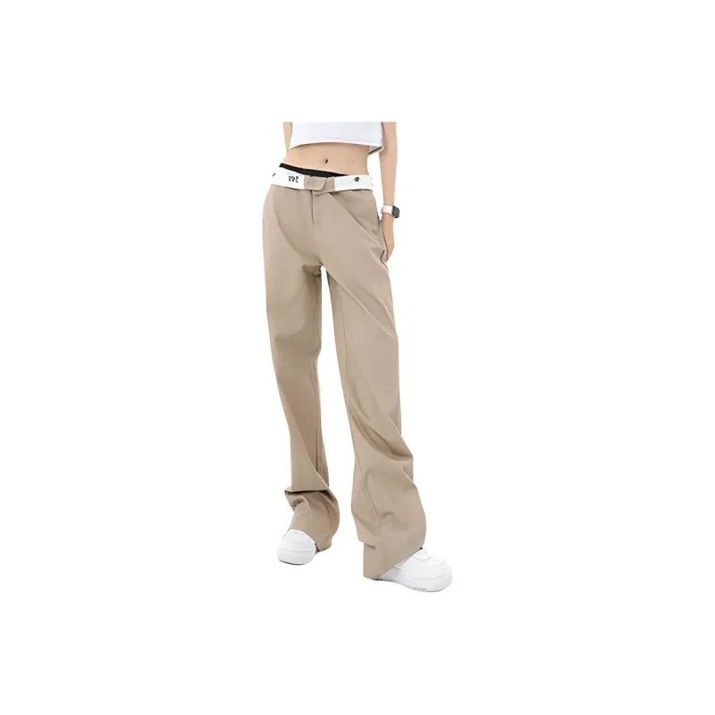 Kazakhstan Casual Pants Women's Khaki Navy Blue-0
