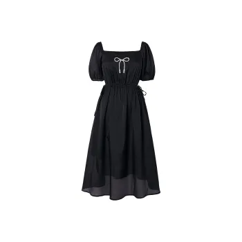 I'M ONE Short Sleeved Dresses Women's Black