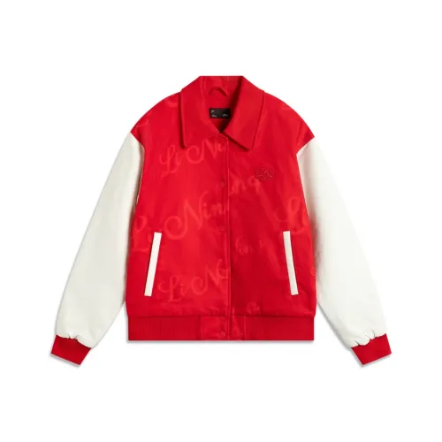 LiNing Sports Life Collection Puffer Jacket Women's Red