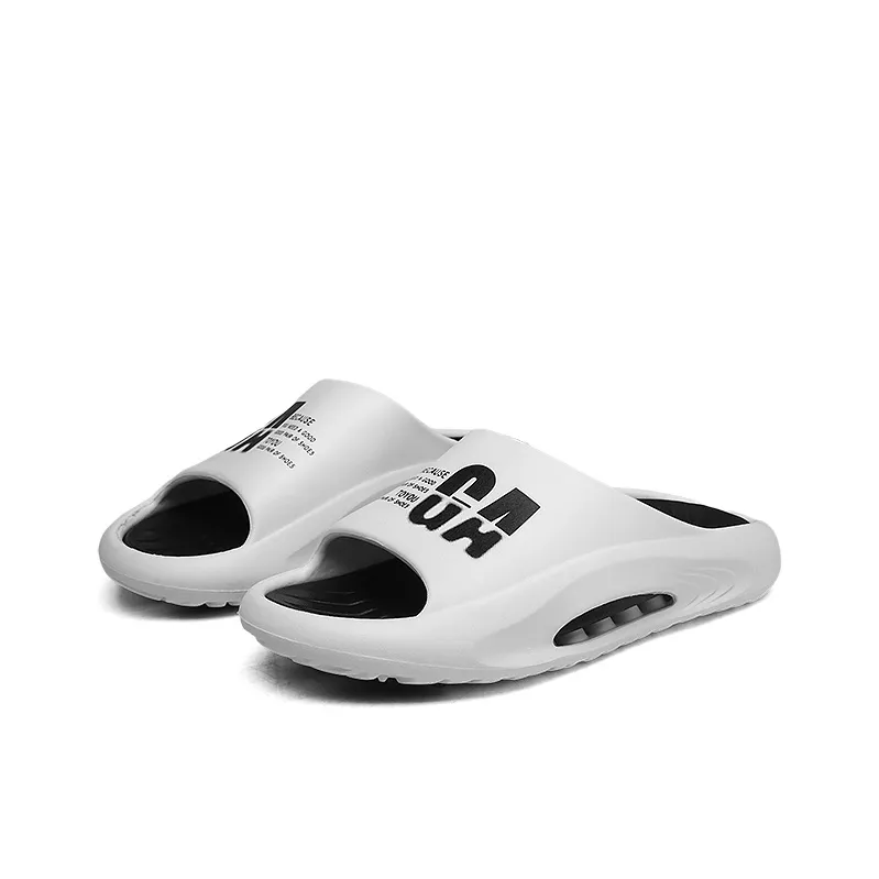 LONGDUIZHANG Quiet Slip Resistant Abrasion Resistant Cushioning Slide Slippers Unisex-1