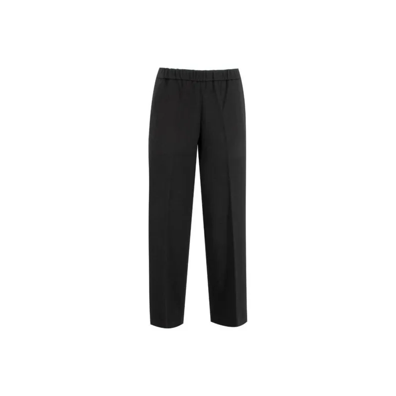 Fabiana Filippi Elasticated Waist Tapered Trousers-0