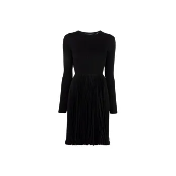 PRADA Long-Sleeved Dresses Women's Black