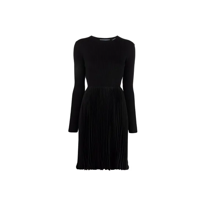 PRADA Long-Sleeved Dresses Women's Black-0