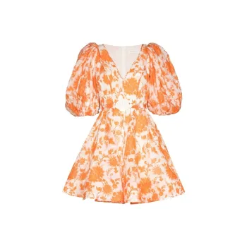 Zimmermann Short-Sleeved Dresses Women's Orange
