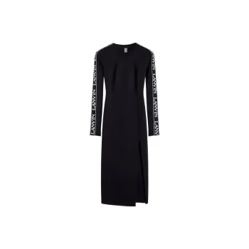 Lanvin SS22 Long Sleeved Dress Women's Black