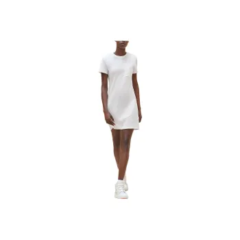 HERMES Short Sleeved Dress Women's White