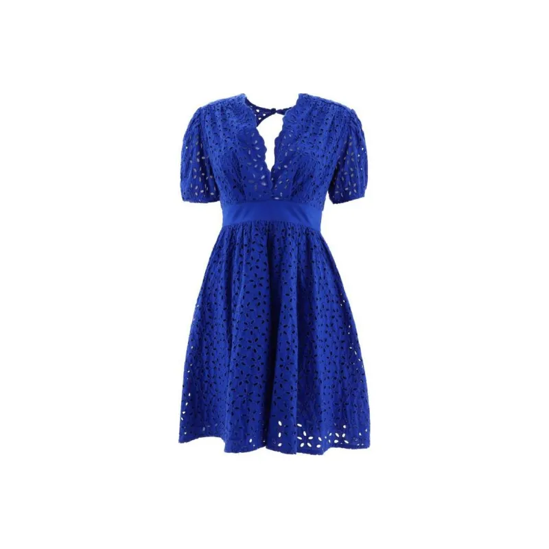 PINKO Aureo Cotton Belted Dress-0