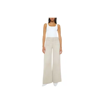 MOTHER High Waist Wide Leg Jeans