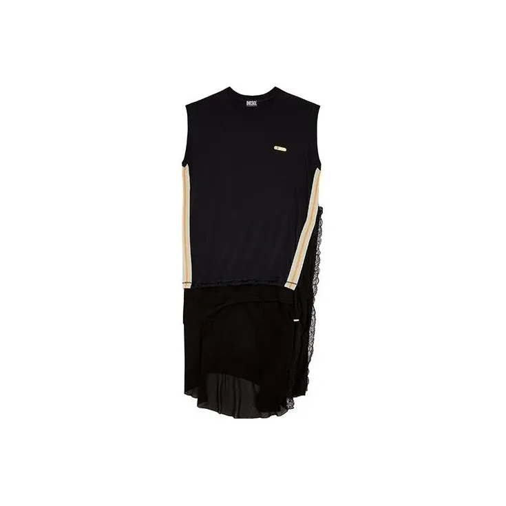 DIESEL Asymmetric Sleeveless Dress-0