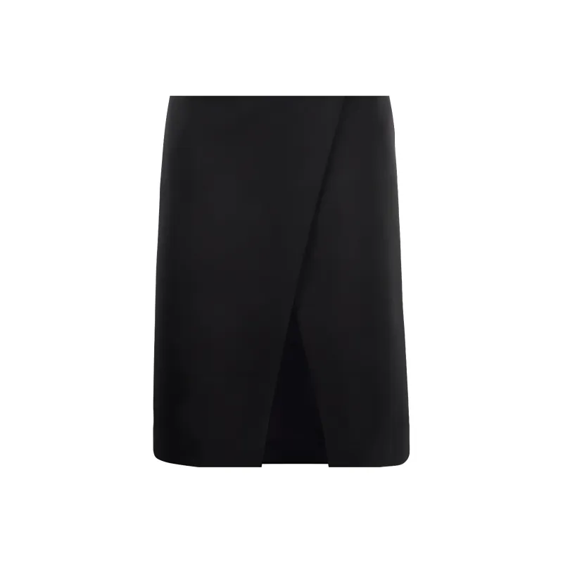FENDI SS22 Casual Long Skirt Women's Black-4