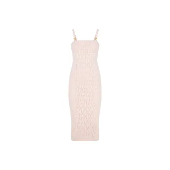 FENDI Sleeveless Dresses Women's Pink