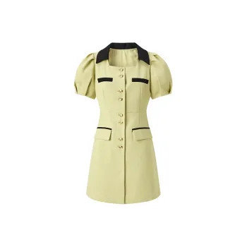PEACEBIRD Long Sleeved Dresses Women's