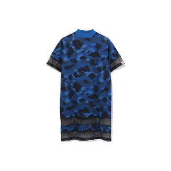 A BATHING APE Bape Short Sleeved Dresses Women's